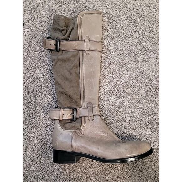Carolina Herrera x Nike Air Riding Boots 8.5B Calf Leather, Multi-Strap Detail - Picture 1 of 10